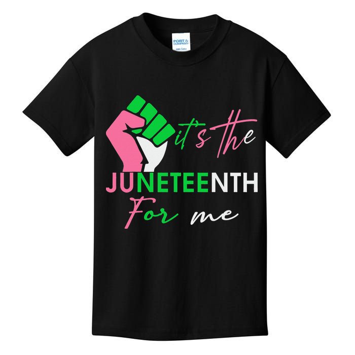 It's The Juneteenth aka For Me Freeish Since 1865 Kids T-Shirt
