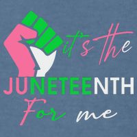 It's The Juneteenth aka For Me Freeish Since 1865 Garment-Dyed Sweatshirt