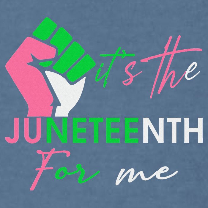 It's The Juneteenth aka For Me Freeish Since 1865 Garment-Dyed Sweatshirt