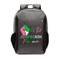 It's The Juneteenth aka For Me Freeish Since 1865 Vector Backpack