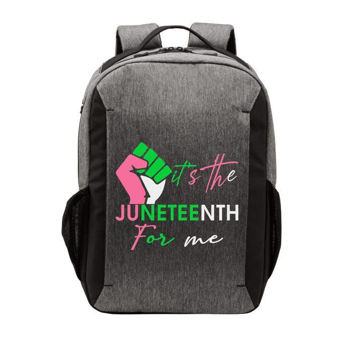 It's The Juneteenth aka For Me Freeish Since 1865 Vector Backpack