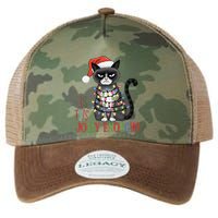 Is This Jolly Enough Xmas Grumpy Christmas Cat Legacy Tie Dye Trucker Hat