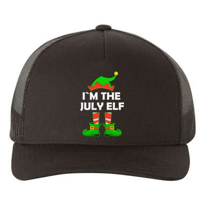 I'm The July Elf Christmas In July Yupoong Adult 5-Panel Trucker Hat