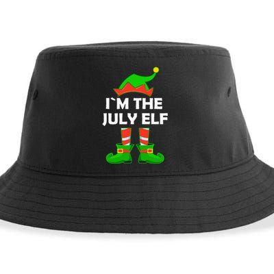 I'm The July Elf Christmas In July Sustainable Bucket Hat