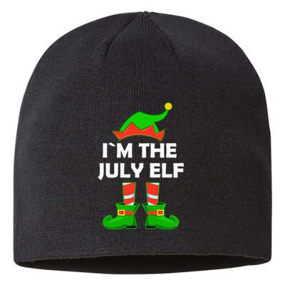 I'm The July Elf Christmas In July Sustainable Beanie