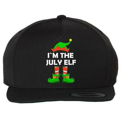 I'm The July Elf Christmas In July Wool Snapback Cap