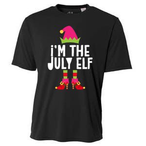 I'm The July Elf Matching Christmas Costume Cooling Performance Crew T-Shirt