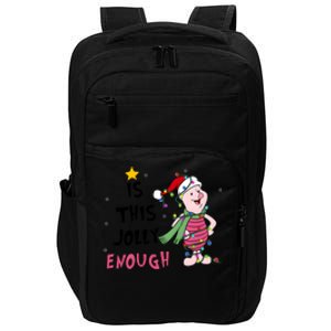 Is This Jolly Enough Piglet Christmas Impact Tech Backpack