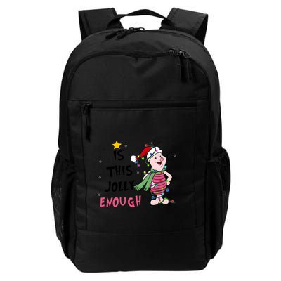 Is This Jolly Enough Piglet Christmas Backpack