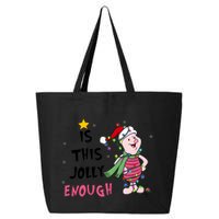 Is This Jolly Enough Piglet Christmas 25L Jumbo Tote