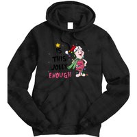 Is This Jolly Enough Piglet Christmas Tie Dye Hoodie