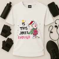 Is This Jolly Enough Piglet Christmas Performance Shirt