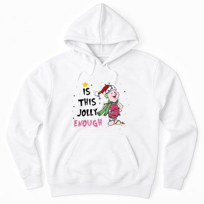 Is This Jolly Enough Piglet Christmas Hoodie