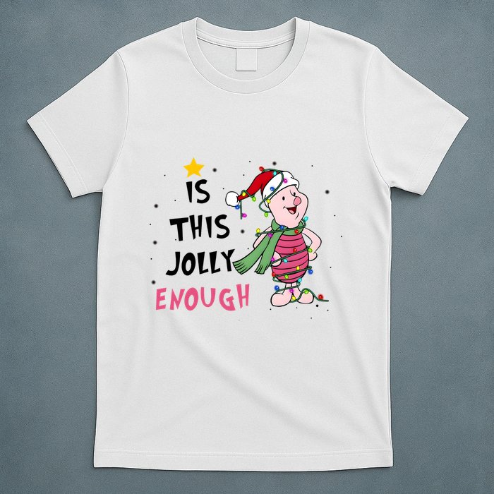 Is This Jolly Enough Piglet Christmas T-Shirt