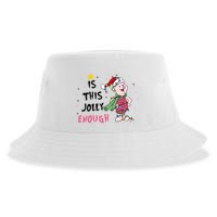 Is This Jolly Enough Piglet Christmas Sustainable Bucket Hat