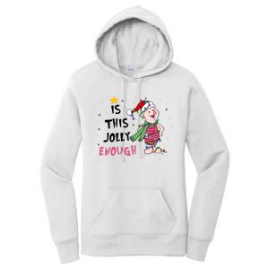 Is This Jolly Enough Piglet Christmas Women's Pullover Hoodie