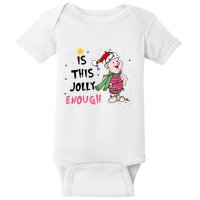 Is This Jolly Enough Piglet Christmas Baby Bodysuit