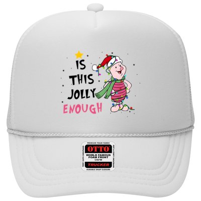 Is This Jolly Enough Piglet Christmas Trucker Hat