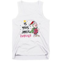 Is This Jolly Enough Piglet Christmas Tank Top