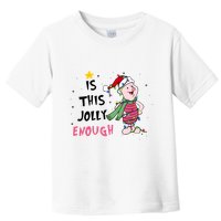 Is This Jolly Enough Piglet Christmas Toddler T-Shirt