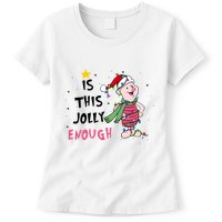 Is This Jolly Enough Piglet Christmas Womens T-Shirt
