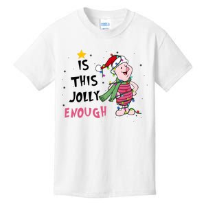 Is This Jolly Enough Piglet Christmas Kids T-Shirt