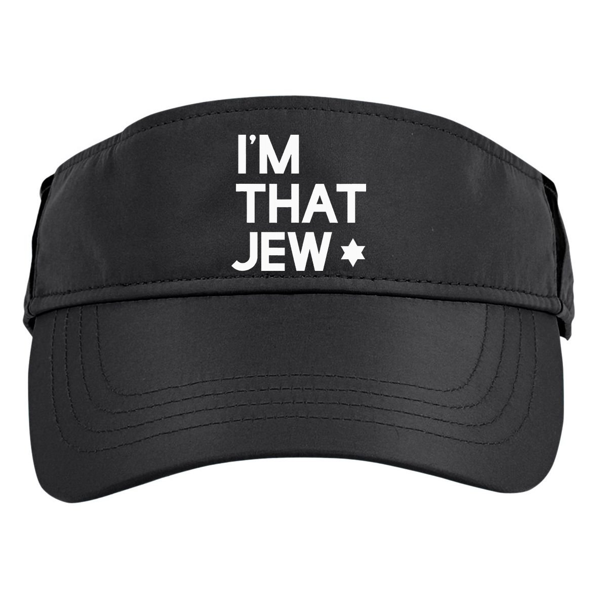 IM That Jew  Political Activism Adult Drive Performance Visor