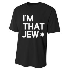 IM That Jew  Political Activism Performance Sprint T-Shirt