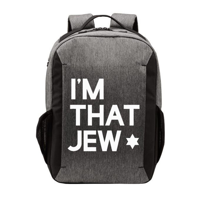 IM That Jew  Political Activism Vector Backpack