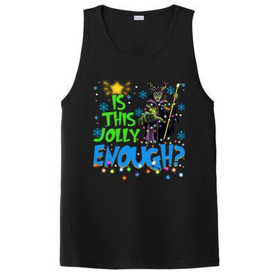 Is This Jolly Enough Maleficent Christmas Lights Villains Christmas PosiCharge Competitor Tank