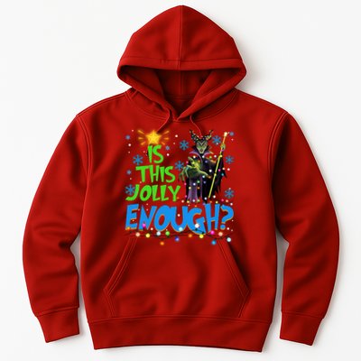 Is This Jolly Enough Maleficent Christmas Lights Villains Christmas Hoodie