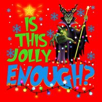 Is This Jolly Enough Maleficent Christmas Lights Villains Christmas 16 in Basic Backpack
