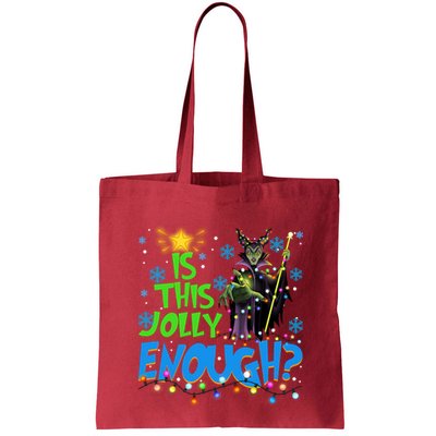 Is This Jolly Enough Maleficent Christmas Lights Villains Christmas Bag