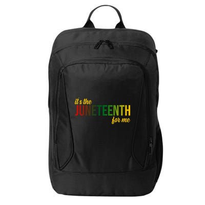 It's The Juneteenth For Me City Backpack