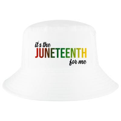 It's The Juneteenth For Me Cool Comfort Performance Bucket Hat