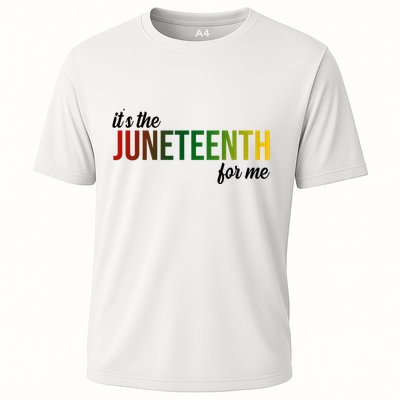 It's The Juneteenth For Me Performance Shirt