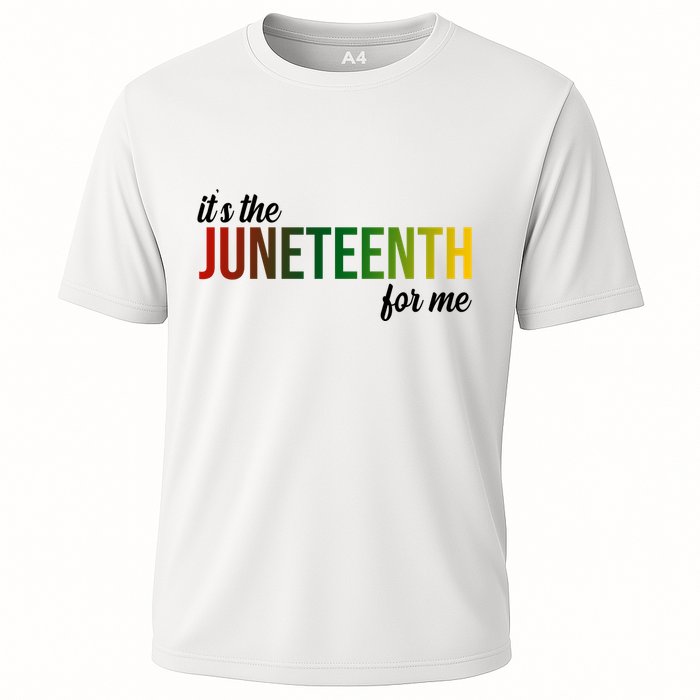 It's The Juneteenth For Me Performance Shirt