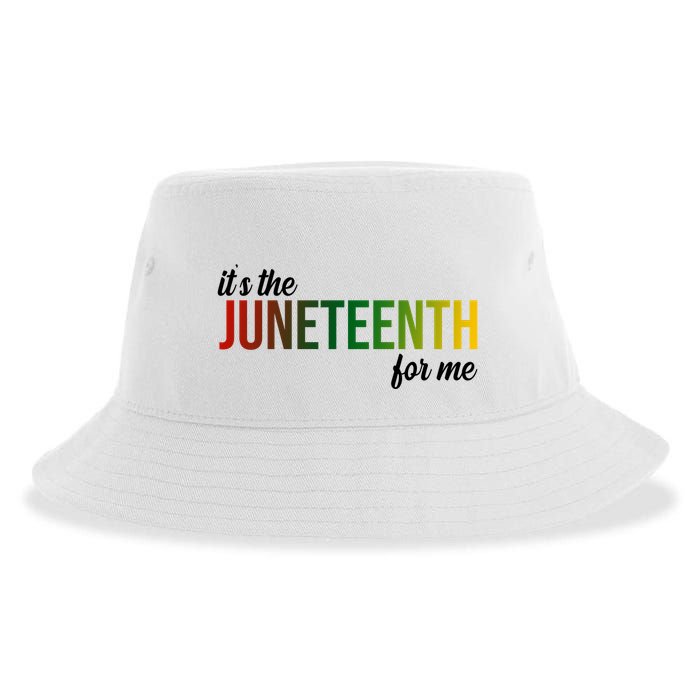 It's The Juneteenth For Me Sustainable Bucket Hat