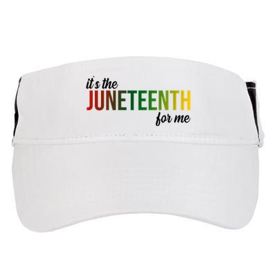 It's The Juneteenth For Me Adult Drive Performance Visor