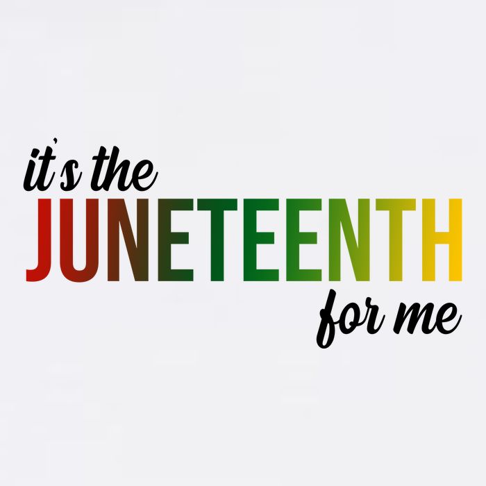It's The Juneteenth For Me Baby Bodysuit