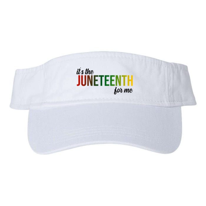 It's The Juneteenth For Me Visor