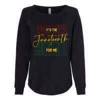 ItS The Juneteenth For Me Freeish Since 1865 Womens California Wash Sweatshirt