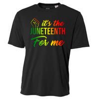 It's The Juneteenth For Me Cooling Performance Crew T-Shirt