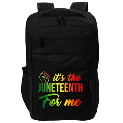 It's The Juneteenth For Me Impact Tech Backpack