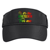 It's The Juneteenth For Me Adult Drive Performance Visor