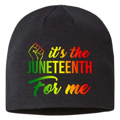 It's The Juneteenth For Me Sustainable Beanie