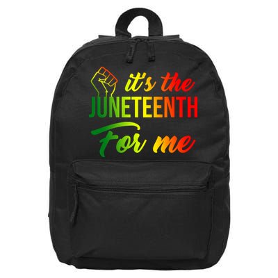 It's The Juneteenth For Me 16 in Basic Backpack