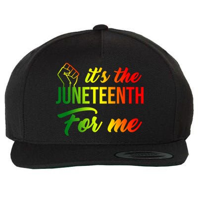 It's The Juneteenth For Me Wool Snapback Cap