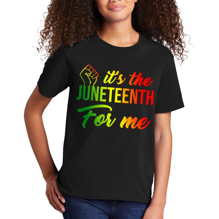 It's The Juneteenth For Me Kids T-Shirt