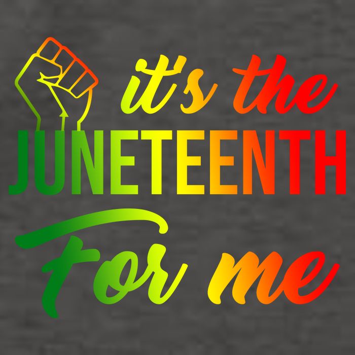 It's The Juneteenth For Me Vector Backpack